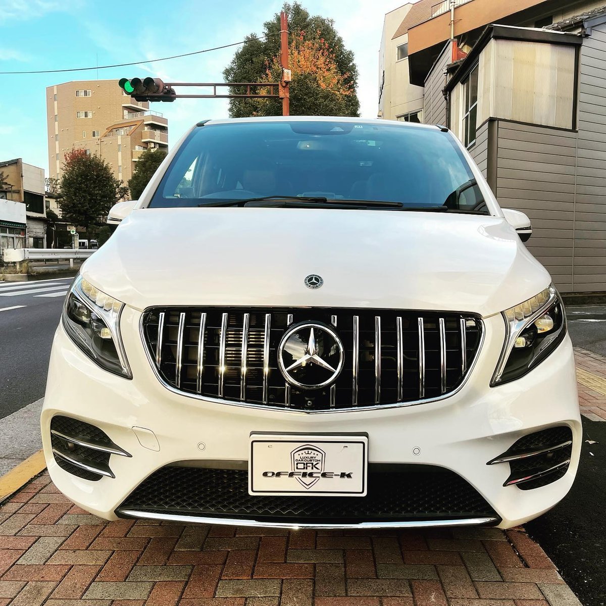 ベンツ Vクラス W447 前期 パナメリカーナグリル 縦フィン/GTR仕様