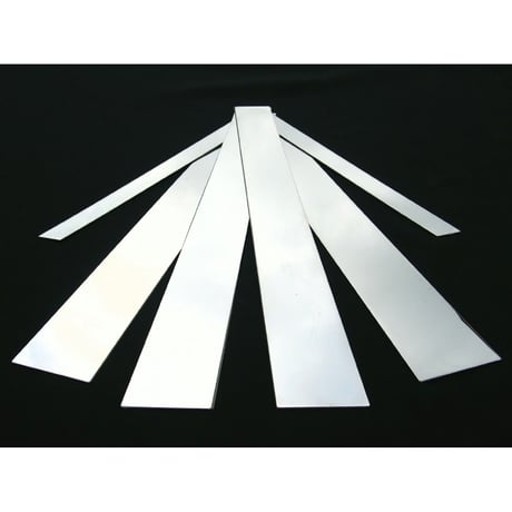 在庫処分品 ベンツ Sクラス W221 ロング/ショート共通 鏡面ステンレスピラーモール 6枚SET 商品番号0829