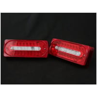 ベンツ Gクラス W463 クリスタル LEDテールレンズ レッド/クリアー 商品番号3853