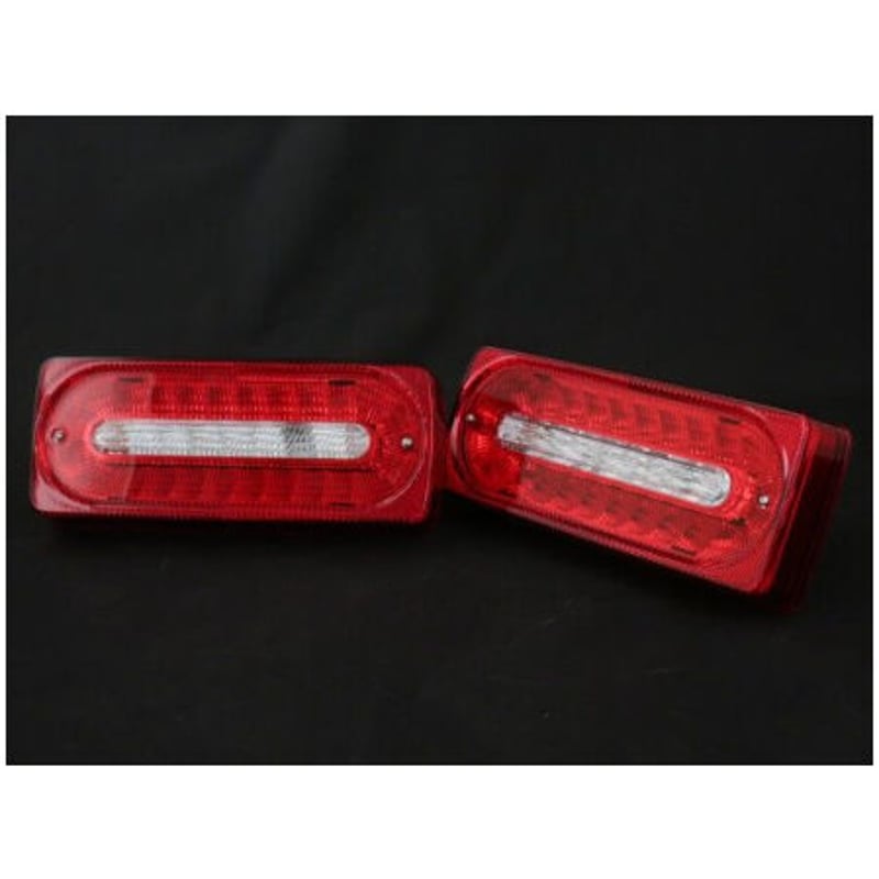ベンツ Gクラス W463 クリスタル LEDテールレンズ レッド ベンツ Gクラス W463 クリスタル LEDテールレンズ レッド