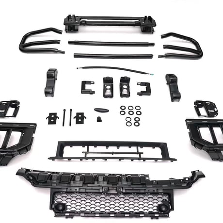 ベンツ Gクラス W465 G63用 バンパーガード/ブラッシュガード ブラック※要塗装 商品番号5047