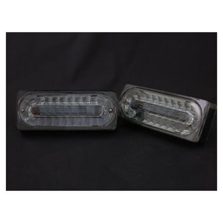 ベンツ Gクラス W463 クリスタル LEDテールレンズ スモーク シーケンシャルウィンカー 商品番号4169