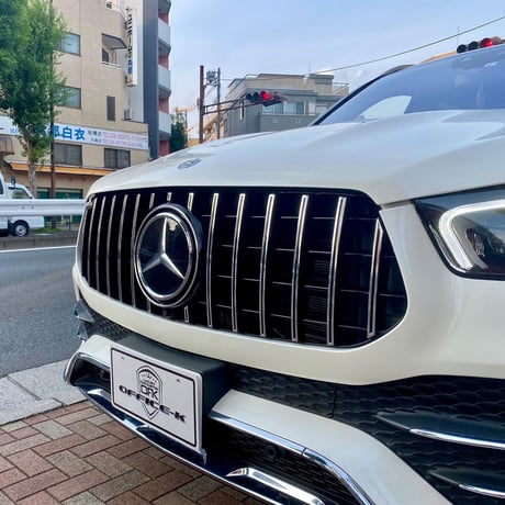 ベンツ GLEクラス W167 前期 AMG-Line専用 パナメリカーナグリル 縦フィン/GTR仕様 商品番号4527