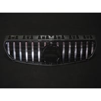 取付工賃込!! ベンツ Aクラス W176 前期 パナメリカーナグリル 縦フィン/GTR仕様 商品番号4340