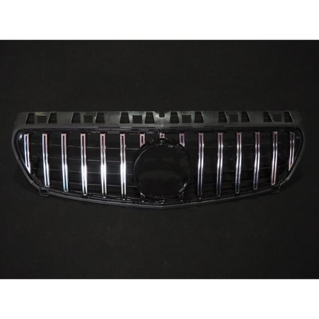 取付工賃込!! ベンツ Aクラス W176 前期 パナメリカーナグリル 縦フィン/GTR仕様 商品番号4340