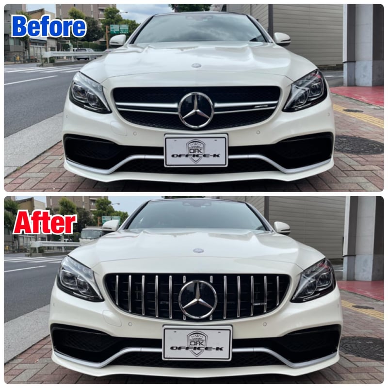 取付工賃込!! ベンツ Cクラス W205 前期 AMG C63専用 パナメリカーナ