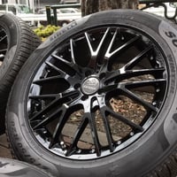 新品 ベンツ GLクラス X164/X166 カールソン 1/10X RSF 20インチ ブラック 新品スタッドレス付 5/112 Carlsson+PILELLI