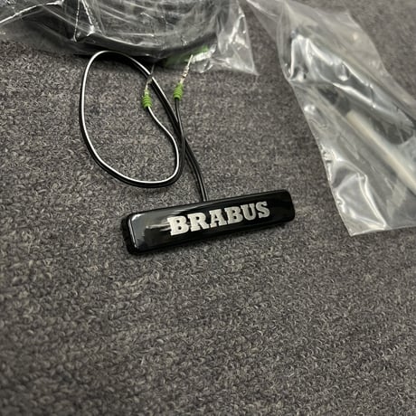 ベンツ Gクラス W463A BRABUS G350d/G400d/G550 フロントグリル イルミネーション ロゴ エンブレム ブラバス