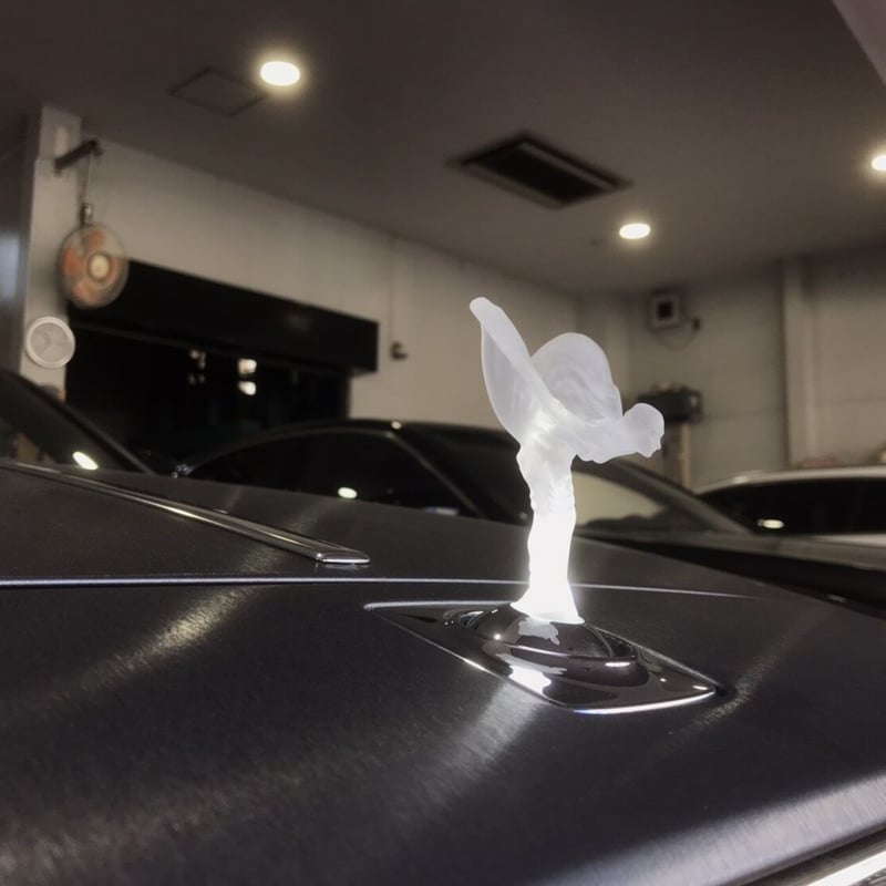 取付工賃込 ロールスロイス ゴースト クリスタル フライングレディ