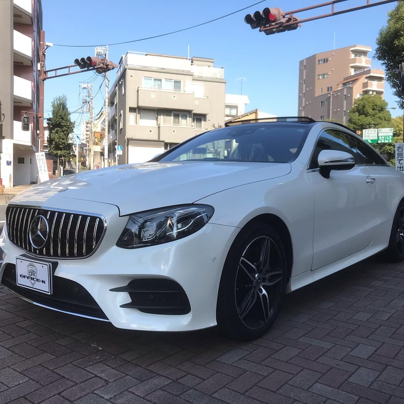 取付工賃込!! ベンツ Eクラス クーペ C238 前期 パナメリカーナグリル 縦フィン/GT...