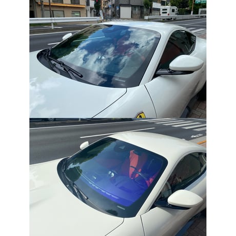 車検対応 ウィンドウ ゴーストフィルム施工 フロント3面 キャンペーン価格