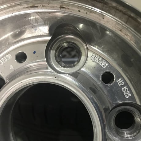 中古品 ロールスロイス 21インチ ホイールセット ゴースト/レイス/ドーン 純正品 7スポーク ポリッシュ RollsRoyce DAWN/GHOST/WRAITH PCD120