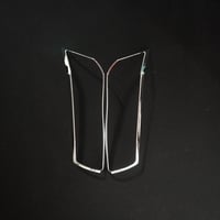 キャデラック SRX 2010y-2017y クローム メッキ テール ランプ リング 商品番号4439