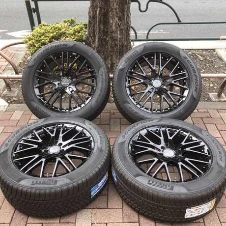 新品 ベンツ GLクラス X164/X166 カールソン 1/10X RSF 20インチ ブラック 新品スタッドレス付 5/112 Carlsson+PILELLI
