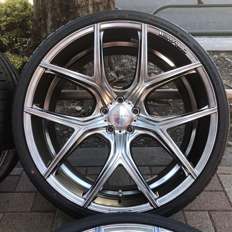 新品 ベンツ Sクラス W222/W221/W217 CLクラス W216 WALD I11C 22インチ ハイパーシルバー ファルケンタイヤ付
