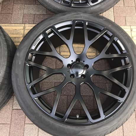 中古極上!! ベンツ Gクラス W463A BRABUS MONOBLOCK-Y 鍛造 23インチ マットブラック G400d/G550/G63/AMG/G350d PCD130