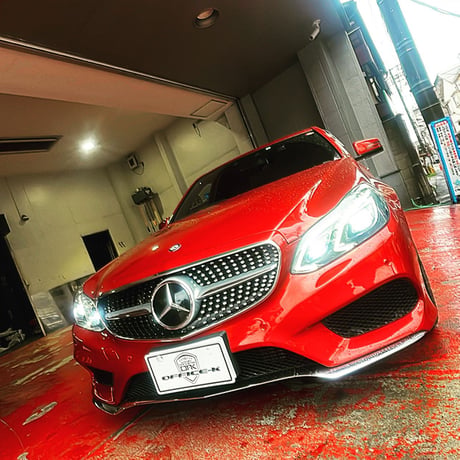 取付工賃込!! ベンツ Eクラス W212 後期 アヴァンギャルド用 ダイアモンドグリル 商品番号4003
