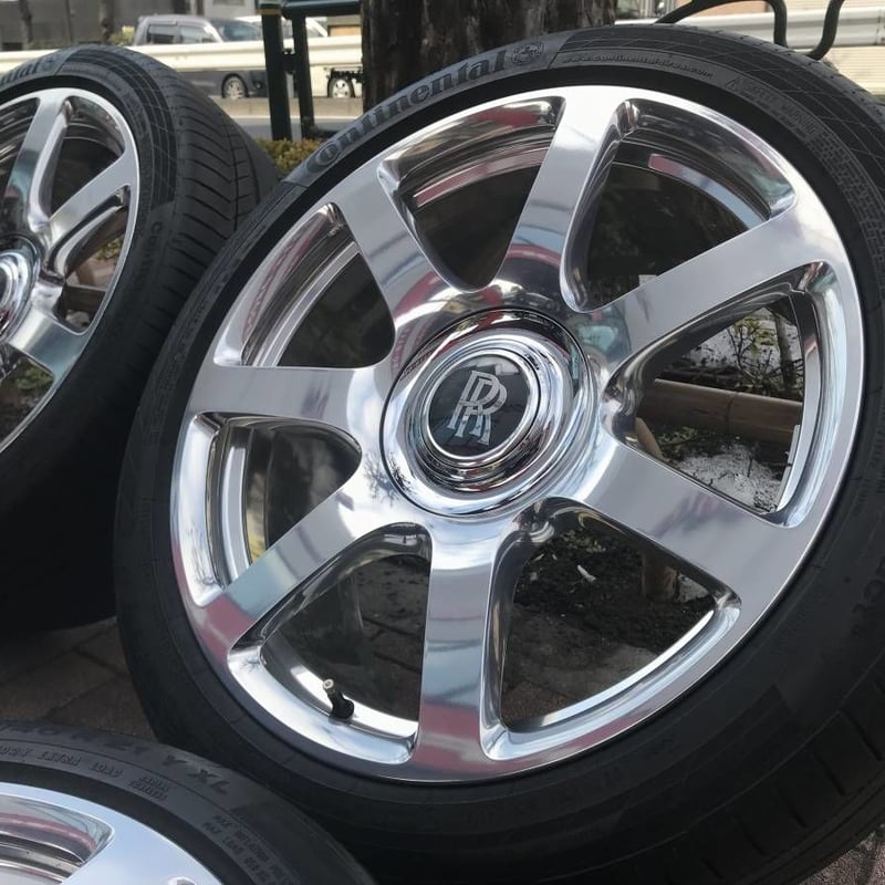 Rolls Royce Phantom 21インチ 純正ホイール ロールスロイス ゴースト 純正 21インチ タイヤホイール の買取価格