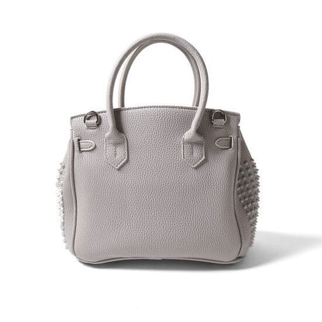 GLAMJAM　スタッズバッグ BOSS25 サイドONI×グレージュ×グレージュ×グレージュ　グラムジャム