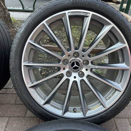 中古 ベンツ Sクラス W223用 純正 AMGライン 20インチ+ブリヂストン ランフラットタイヤ S500/S400d