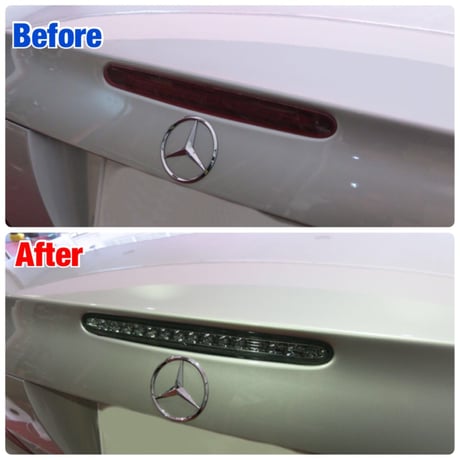 ベンツ SLクラス R230 AMG SL65 LED ハイマウントストップランプ スモーク 商品番号1055