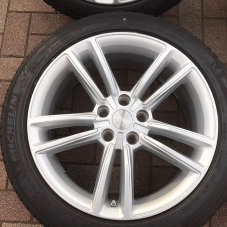 中古 テスラ モデルS 純正 19インチ タイヤ ホイール セット PCD120 TESLA MODELS