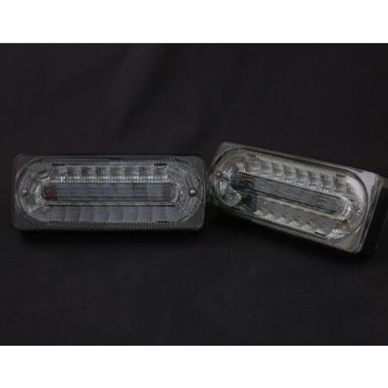 ベンツ Gクラス W463 クリスタル LEDテールレンズ スモーク 商品番号