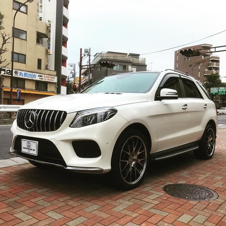 取付工賃込!! ベンツ GLEクラス W166 パナメリカーナグリル 縦フィン/GTR仕様 商品番号4336