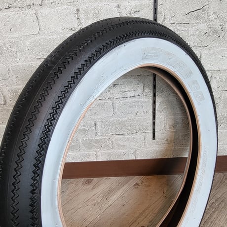 E-Bike用 ホワイトリボン ZIGZAG タイヤ 1本 20x4.0 SUPER73/MATE./FLOW 商品番号4788