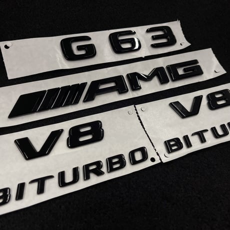 ベンツ Gクラス W463A G63 純正 ナイトパッケージ エンブレムセット