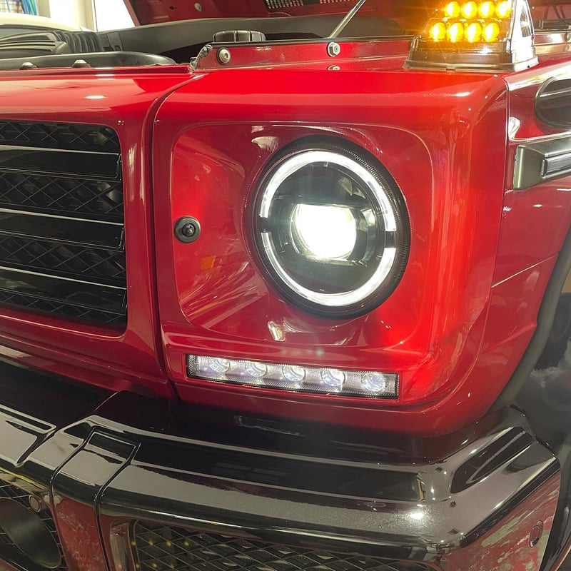 ベンツGクラス W463 ゲレンデ バイキセノン車用 2019yスタイル ヘッド