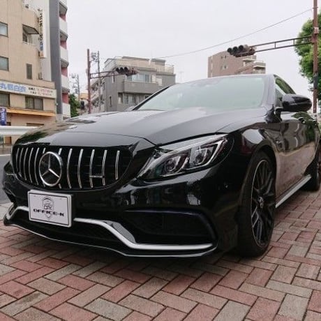 ベンツ Cクラス W205 前期 AMG C63専用 パナメリカーナグリル 商品番号4371