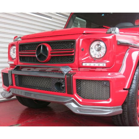 ベンツ Gクラス W463 ゲレンデ G63/G65 フロントバンパー用 アッパーグリル  未塗装品 商品番号3695