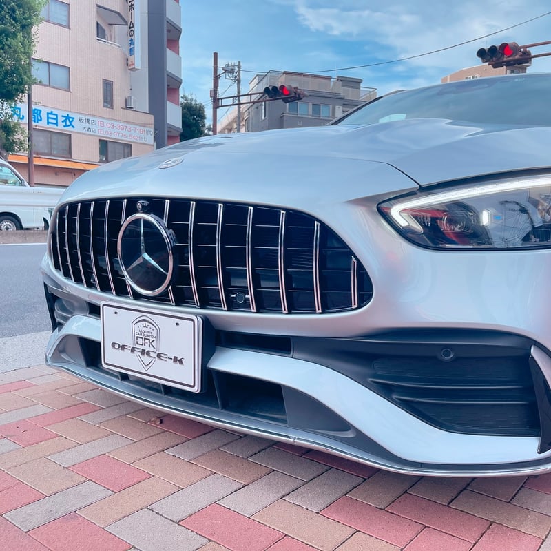 取付工賃込!! ベンツ Cクラス W206 AMGライン パナメリカーナグリル  