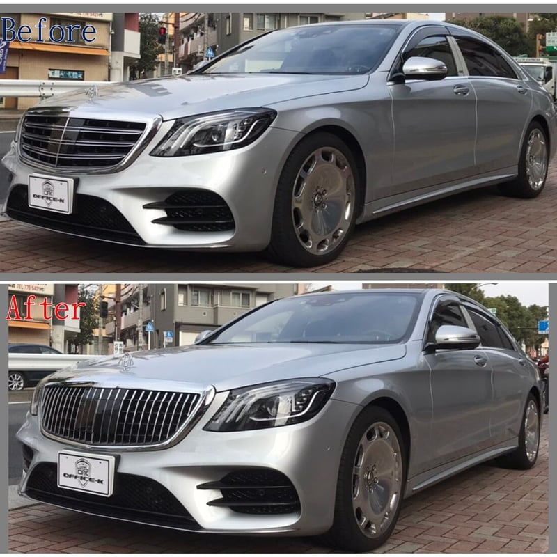 ベンツ　W222 マイバッハ仕様グリル ベンツ Sクラス W222/X222 後期マイバッハ仕様 フロント グリル