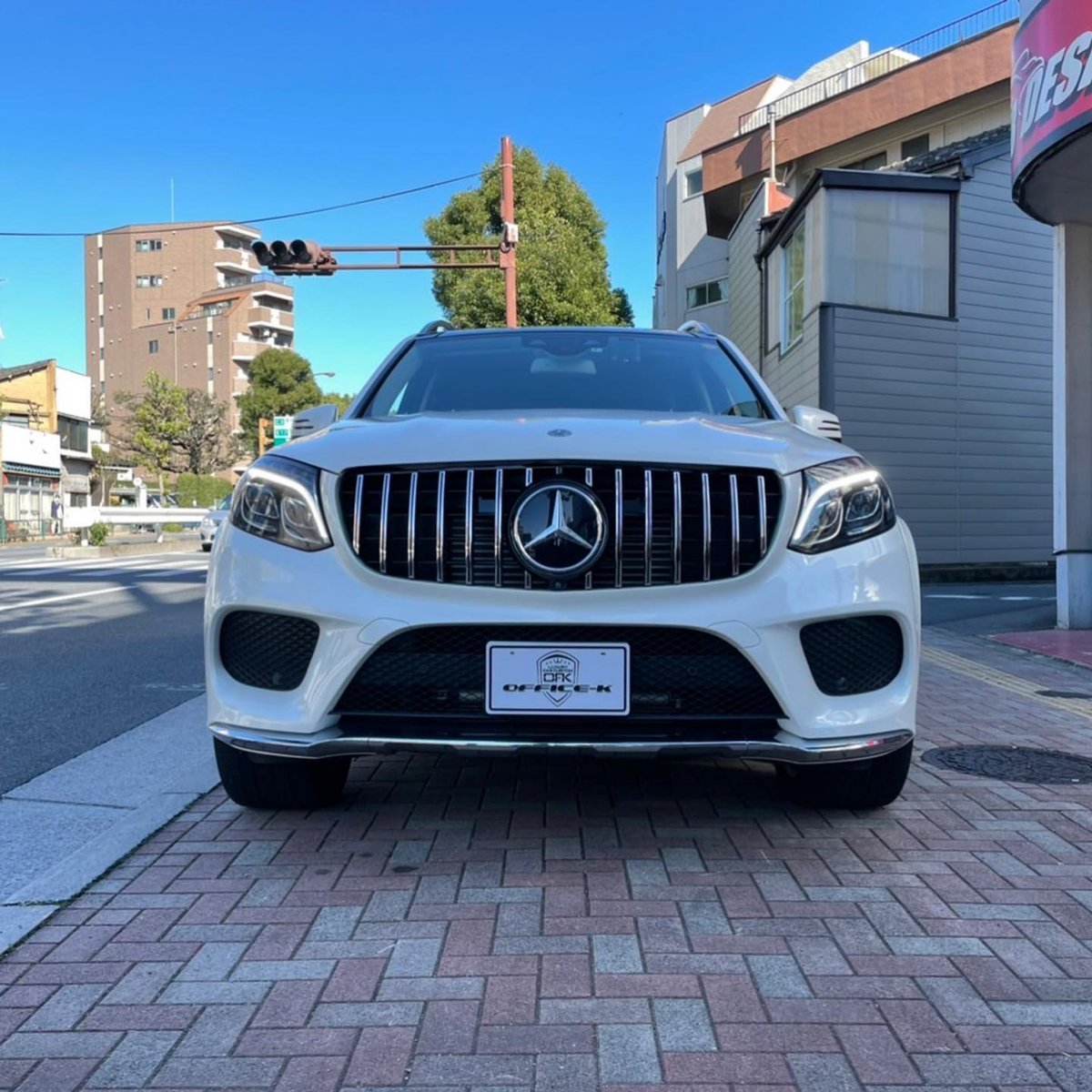 メルセデスベンツ☆GLクラス X166☆パナメリカーナグリル☆縦ライン