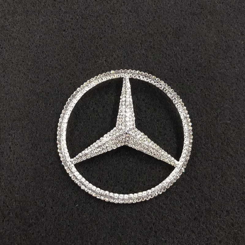 【純正エンブレム】メルセデス・ベンツ　スワロフスキー スワロフスキー加工品 ベンツ Sクラス W222 トランク スターマーク