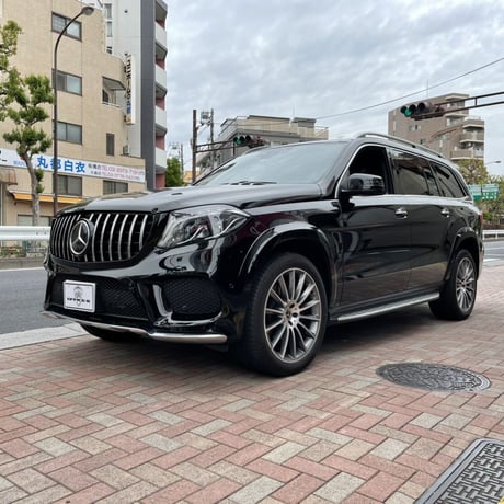 ベンツ GLSクラス X166 2016y-2019y パナメリカーナグリル 縦フィン/GTR仕様 商品番号4401