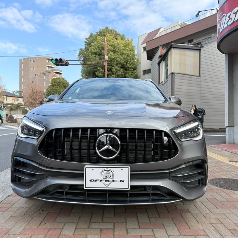 取付工賃込!! ベンツ GLA 前期 H247 AMGライン用 パナメリカーナグリル