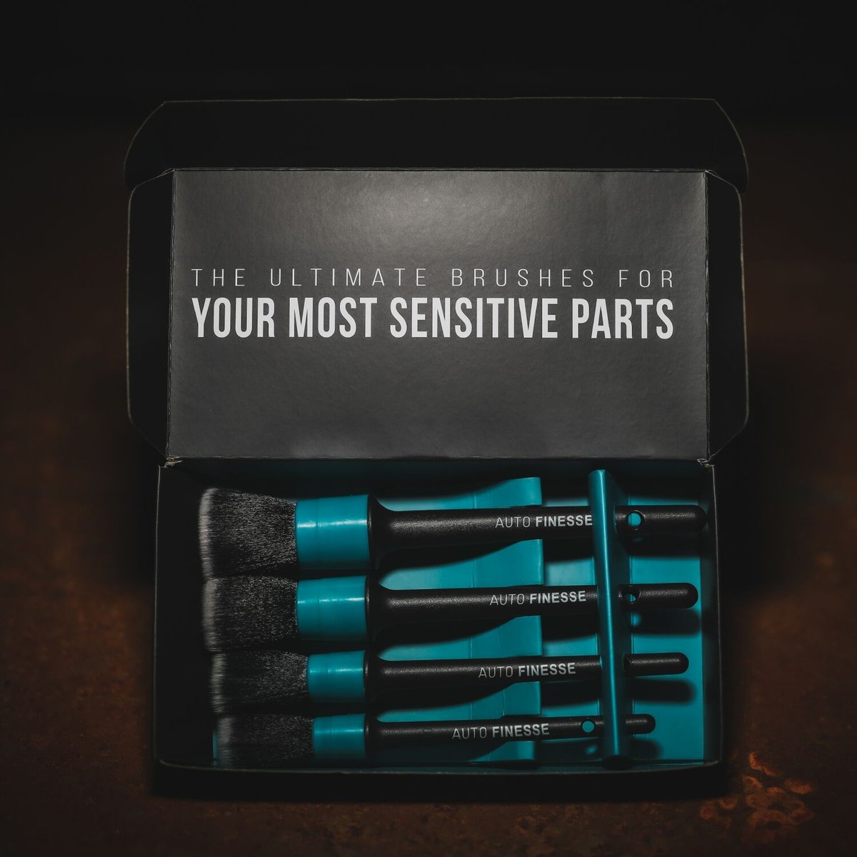 オートフィネス2種類 ディテーリングブラシ6本セット Detailing Brush Set ブラシセット(2本/セット)