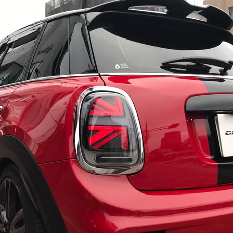 BMW MINI F55/F56/F57 前期用 ユニオンジャック LEDテールランプ スモーク/レッド 後期仕様 ミニ 商品番号4303