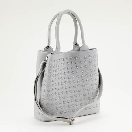 GLAMJAM スタッズバッグ　Gサイズ HOSHI×グレー×グレー×グレー グラムジャム