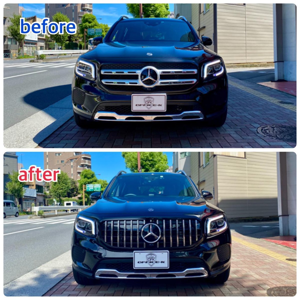 メルセデス・ベンツ GLB X247 パナメリカーナグリル BENZ メルセデス・ベンツ GLB-Class X247 前期車 AMGライン専用