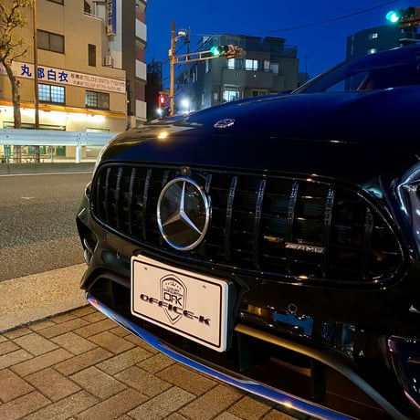 ベンツ Eクラス W213 後期 スポーツバンパー用 パナメリカーナグリル ブラック 縦フィン/GTR/E53仕様 商品番号4579