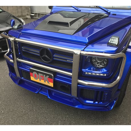 ベンツ Gクラス W463 G63/G65用 グリルガード ポリッシュ 商品番号4063