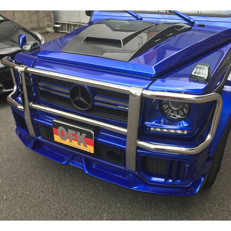 ベンツ Gクラス W463 G63/G65用 グリルガード ポリッシュ 商品番号4063  