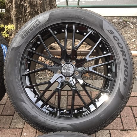 新品 ベンツ GLクラス X164/X166 カールソン 1/10X RSF 20インチ ブラック 新品スタッドレス付 5/112 Carlsson+PILELLI