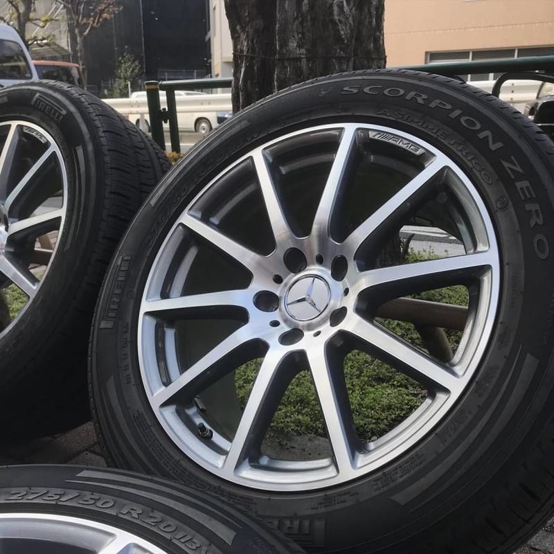 ベンツ AMG ゲレンデ W463A Gクラス G63 純正 20インチ4本 極上 タイヤ付 ベンツ Gクラス 新型 W463A G63 純正 ゲレンデ