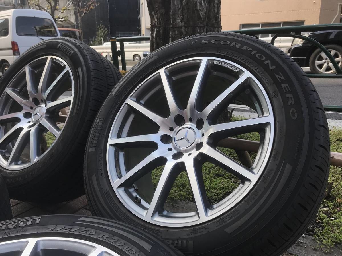 ソナベンツGクラス AMGG63 W463 20インチ純正ホイールタイヤ付 中古 ベンツ Gクラス W463 G63 AMG純正 ゲレンデヴァーゲン 20