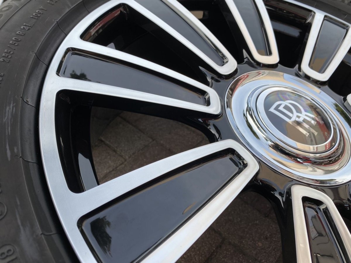 新品 ロールスロイス ファントム7 鍛造21インチ 新品タイヤ付 5/120